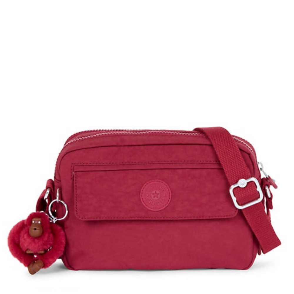 Kipling Abbas Crossbody/Shoulder Bag in Red